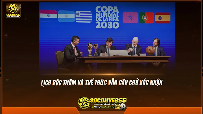 Lịch bốc thăm và thể thức vẫn cần chờ xác nhận Lịch bốc thăm và thể thức vẫn cần chờ xác nhận